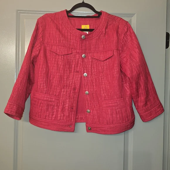 Ruby Rd. Red Jacket - Picture 1 of 4